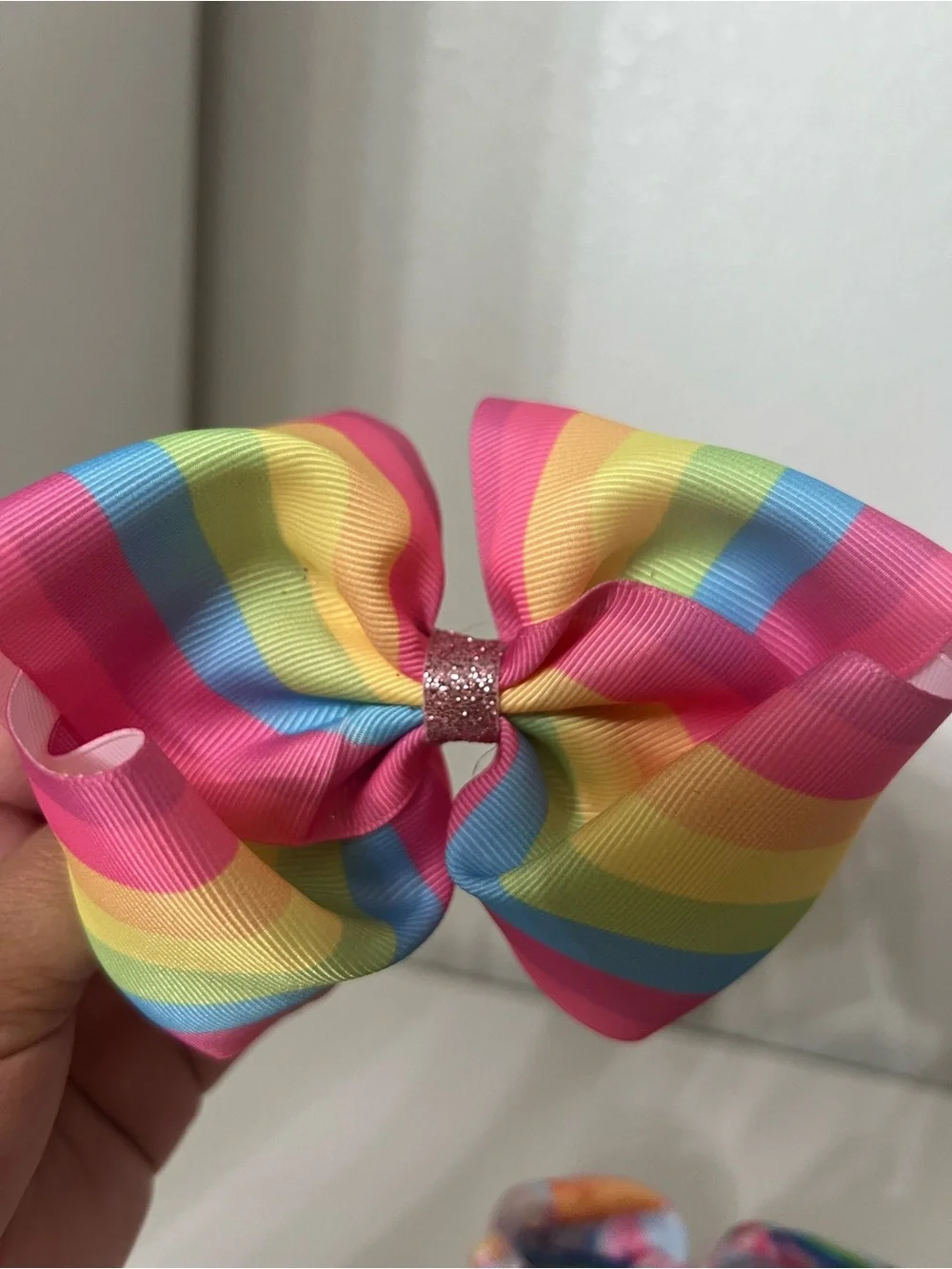 Kids colorful Hair Bow bundle Multi-Color